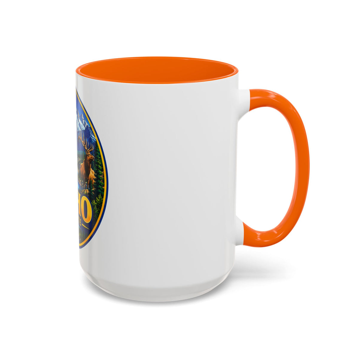 Idaho Gem State Coffee Mug — Mountain, Elk & Potato Travel Souvenir (11/15oz)