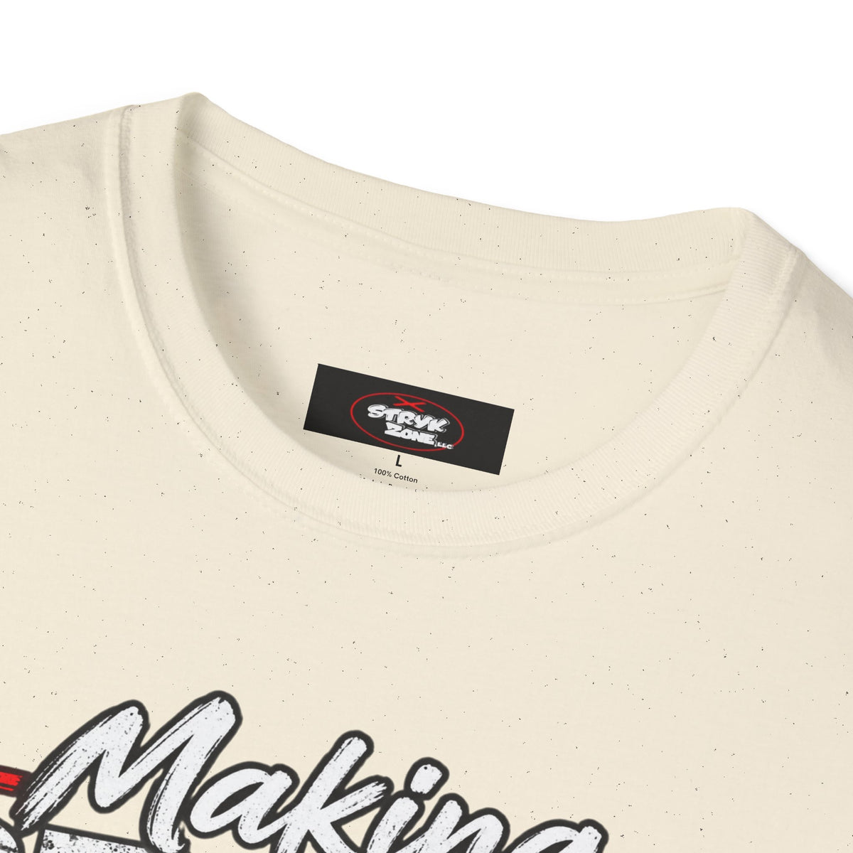 T-Shirt — "Making Peace with Evil Is Not Cool" Graphic Tee
