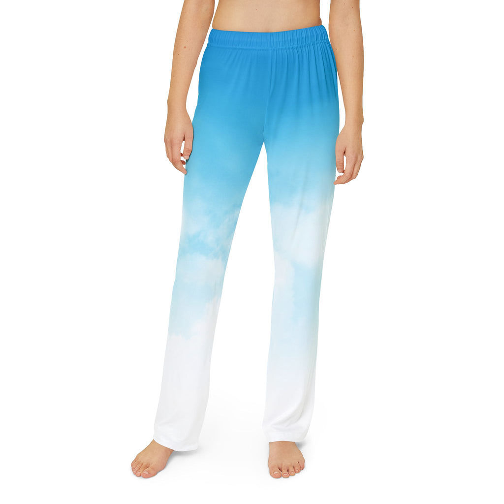 Sky Youth Lounge Pants — Kids All-Over-Print Cozy Bottoms