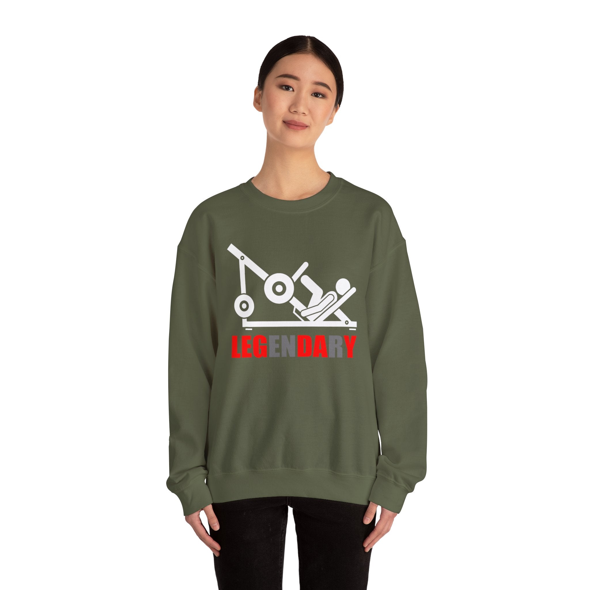 Fierce Legendary Leg-Day Sweatshirt