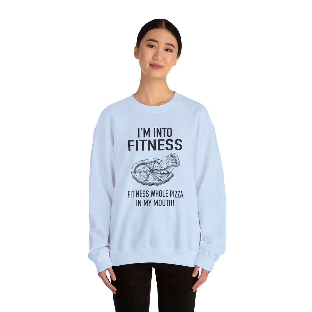 Witty Slice Lover Crewneck