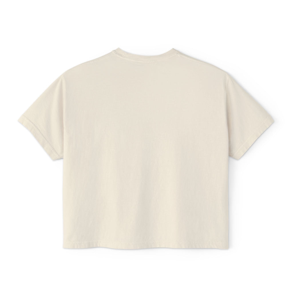 Cute Bulldog Hearts Boxy Tee