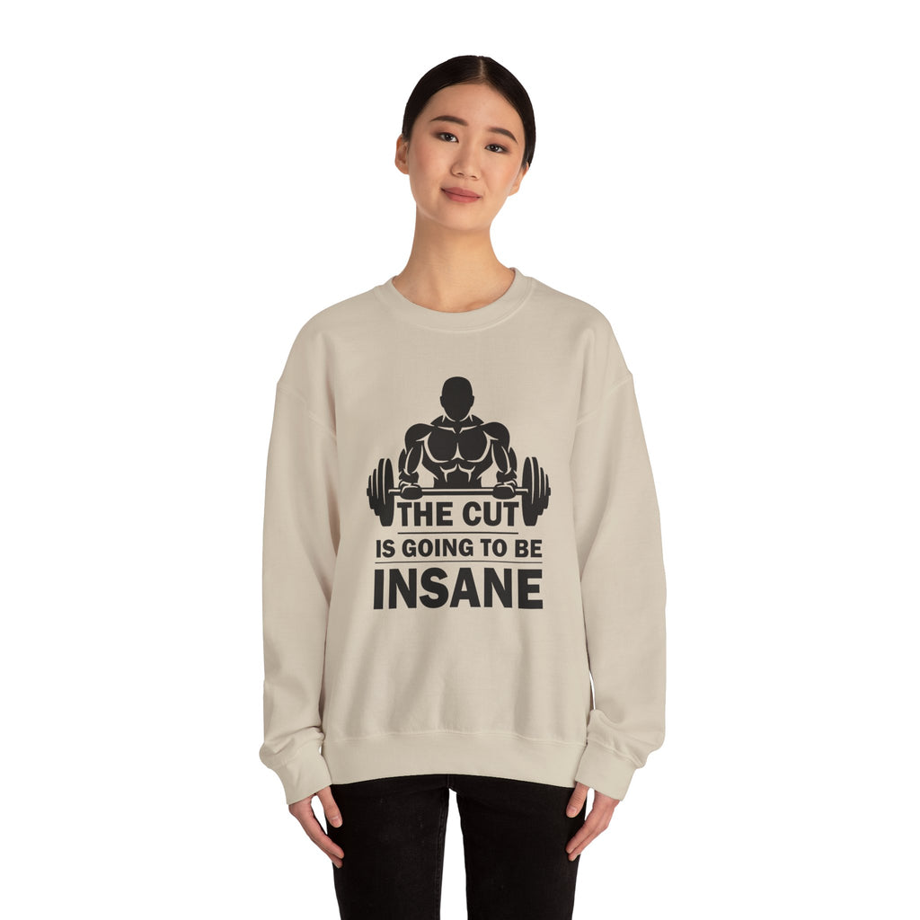 Confident Cut-Mode Casual Crewneck