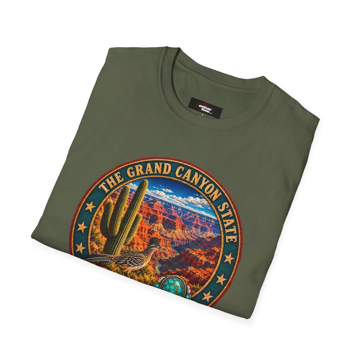 Arizona Grand Canyon Vintage Patch T-Shirt
