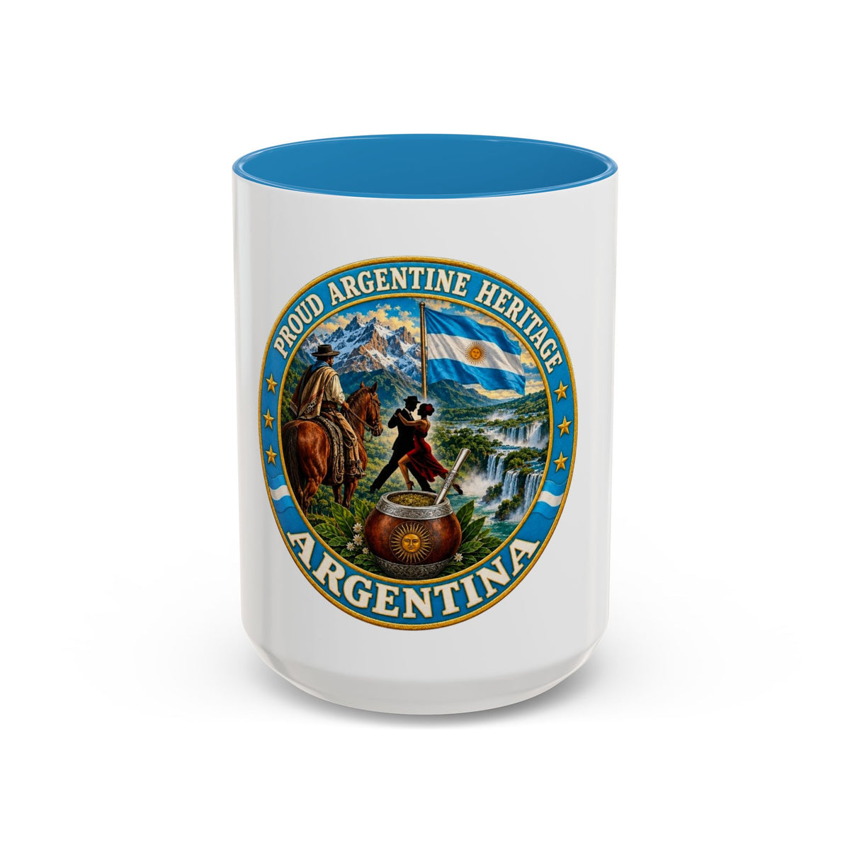 Argentina Heritage Coffee Mug — Proud Argentine Heritage Design (11/15oz)