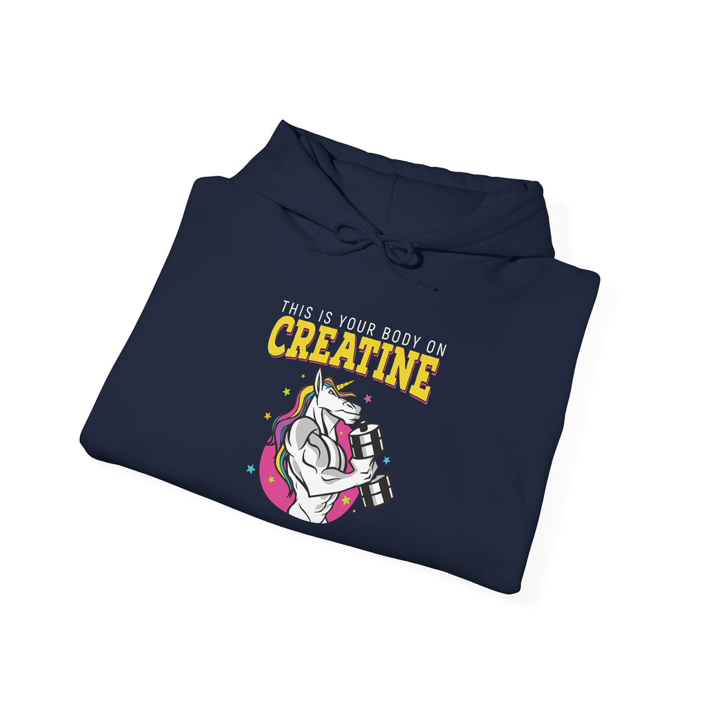 Striking Gym-Ready Hooded Sweatshirt