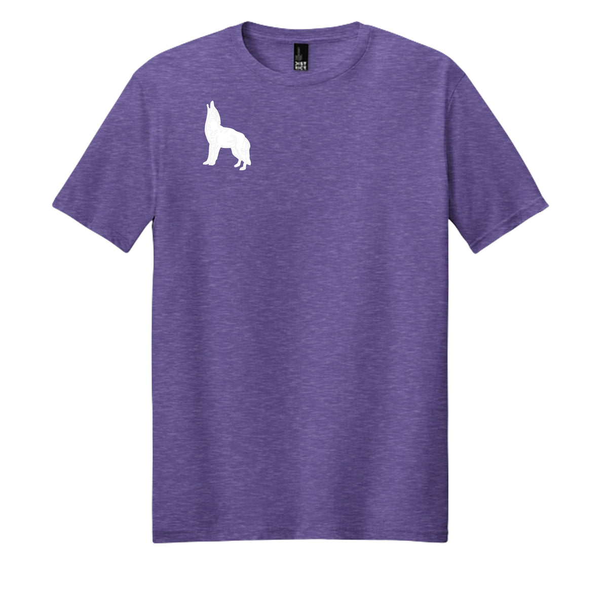 Electric Purple Heather - DM108 - FRONT