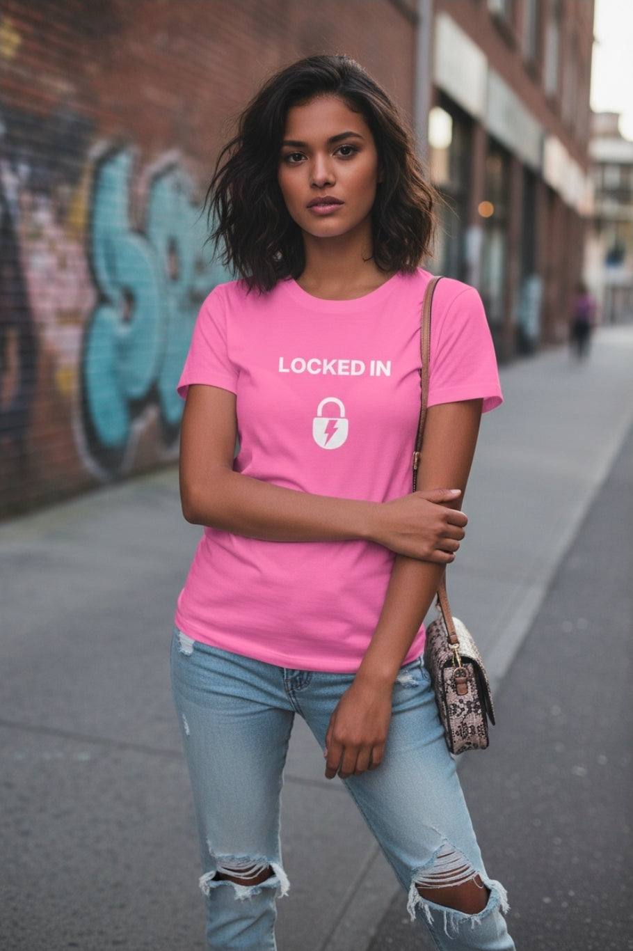 Locked In Motivational T-Shirt