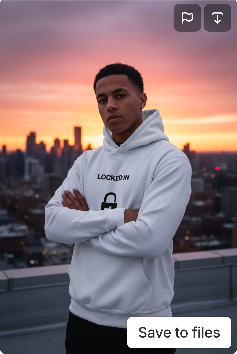 Locked In Motivational Hoodie