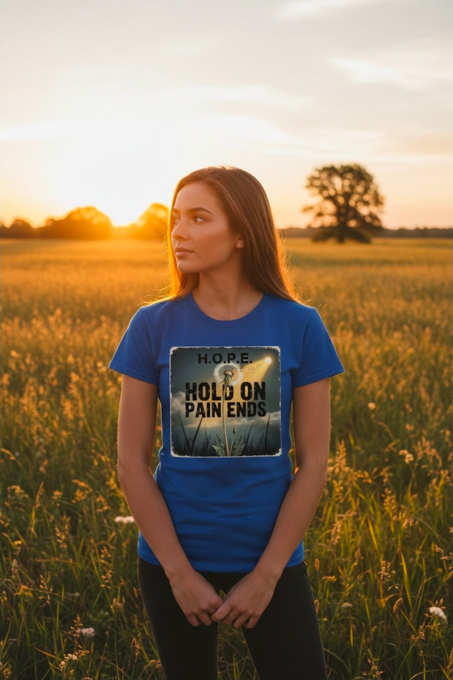 Hold On — Pain Ends | Women's Graphic Tee