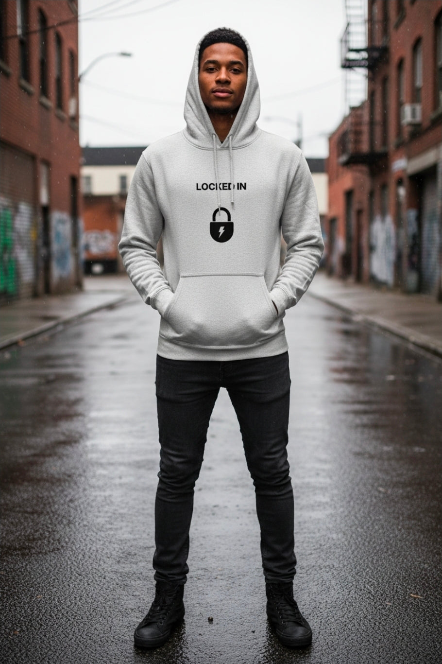 Locked In Motivational Hoodie