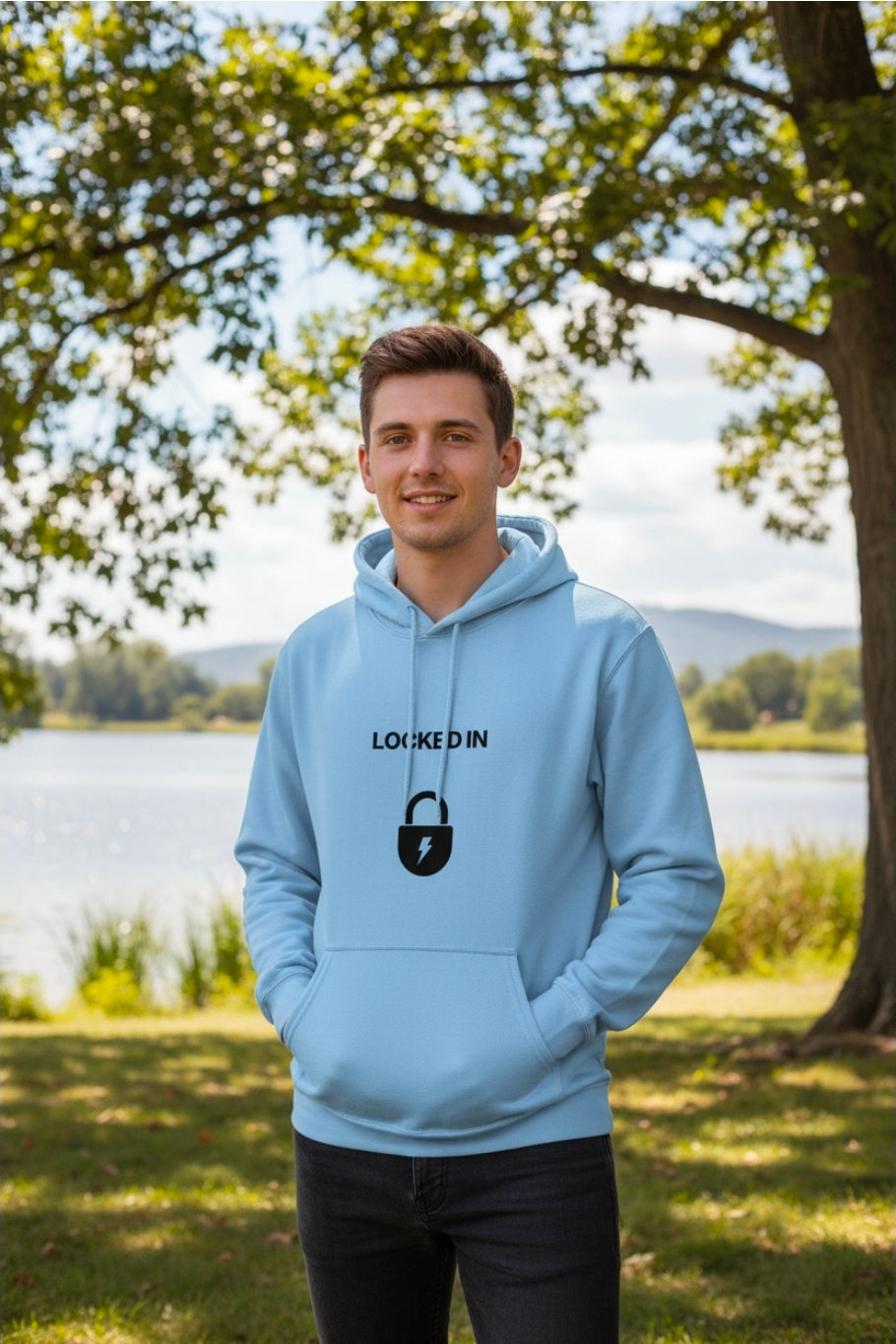 Locked In Motivational Hoodie