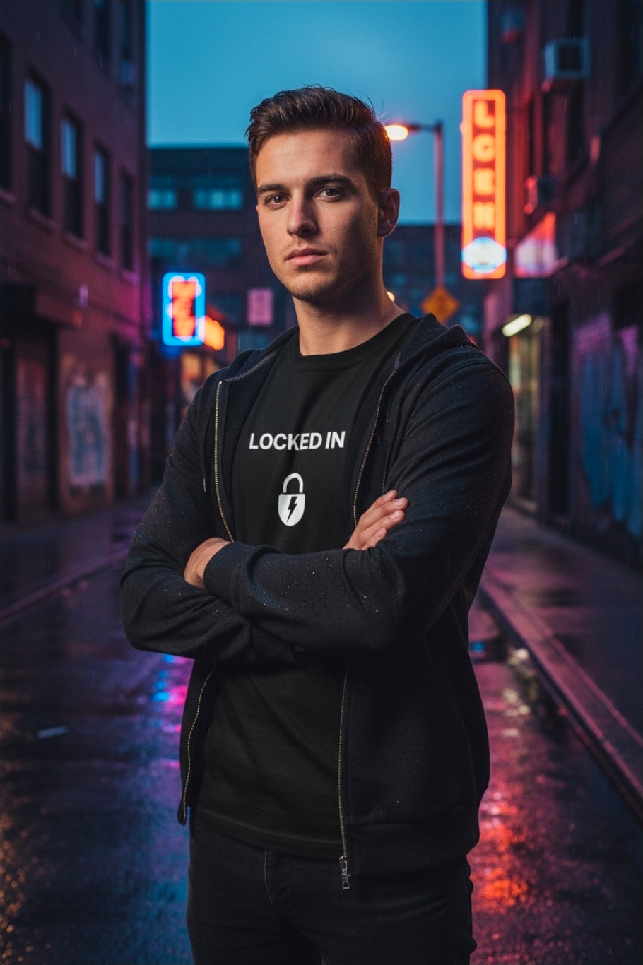 Locked In Motivational T-Shirt