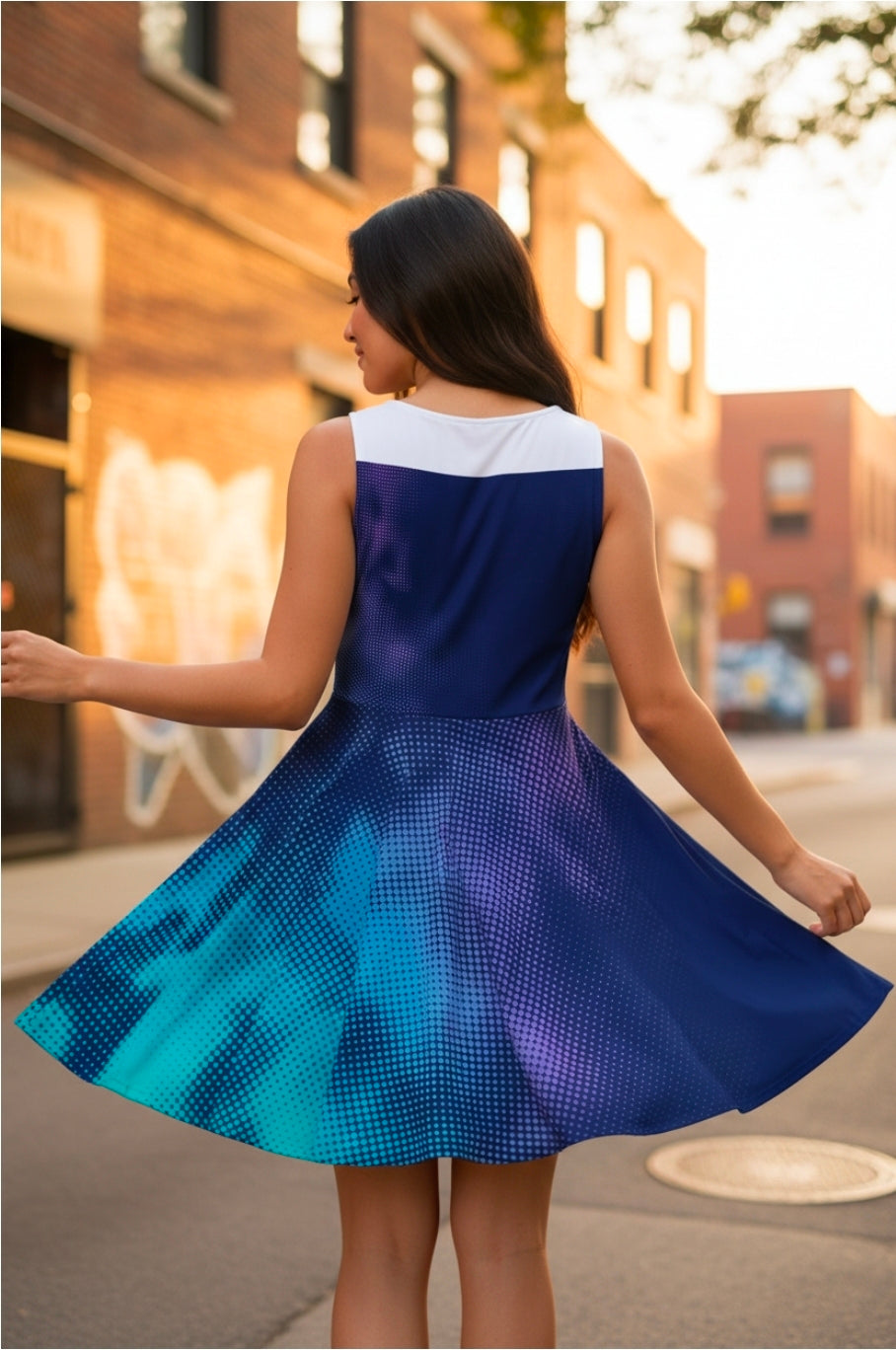 Skater Dress — Women's Sun Skater Dress