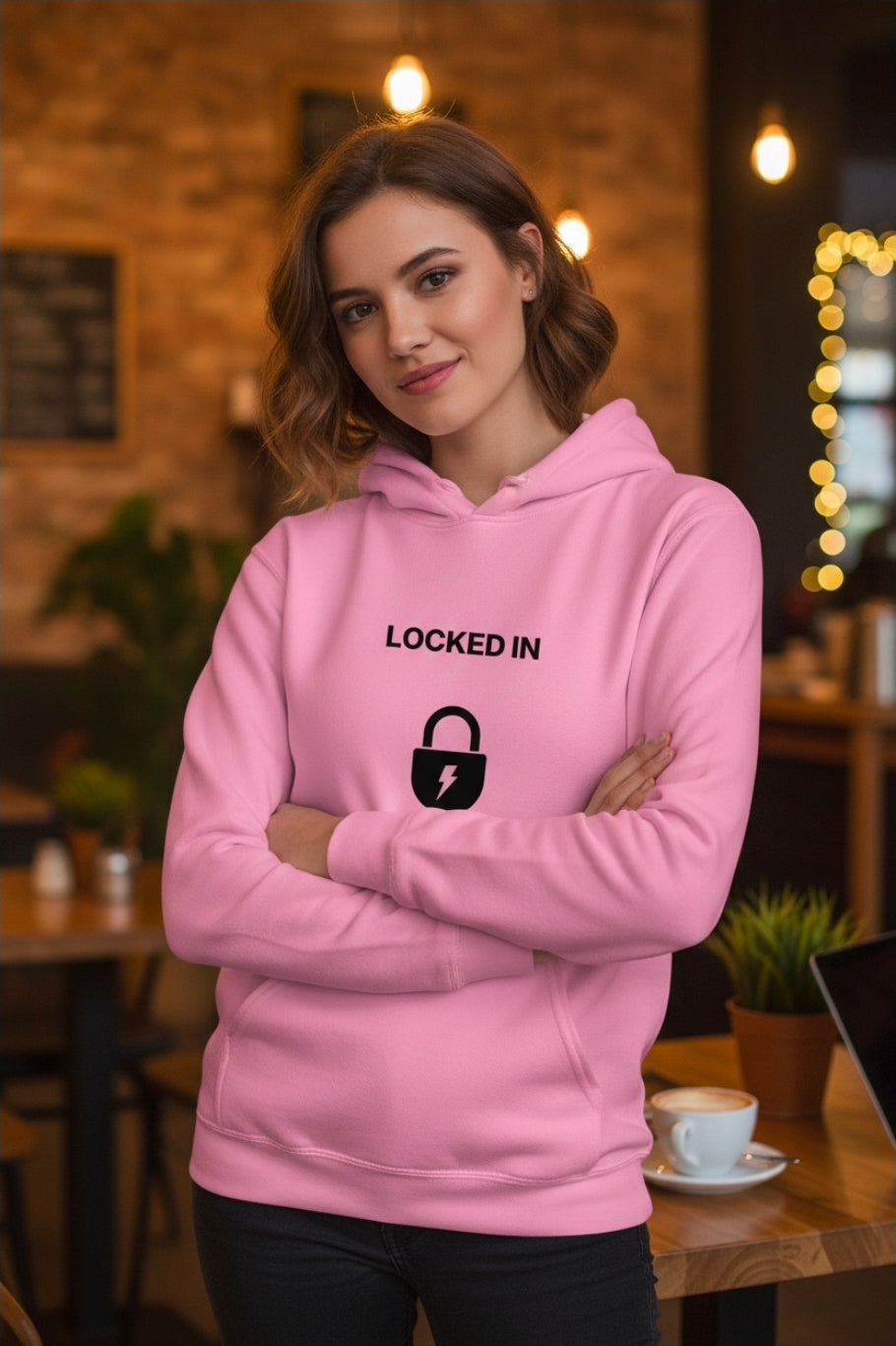 Locked In Motivational Hoodie