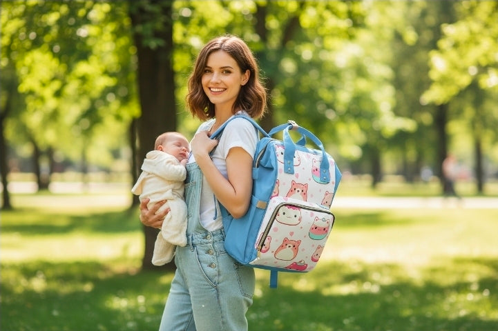 Cute Kawaii Animal Diaper Backpack